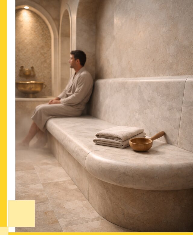 Сиденья для хамама в Кимрах под ключ от 12527 р. | ЭриданКмы