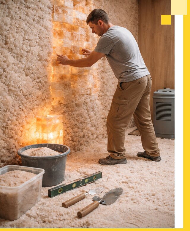 Проектирование и монтаж соляных комнат в Кимрах под ключ